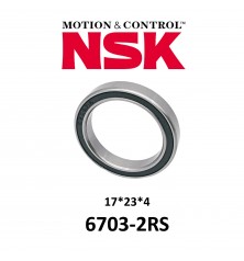 Rodamiento Sellado NSK 6703-2RS