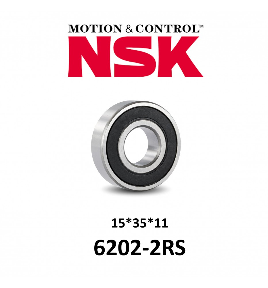 Rodamiento Sellado NSK 6202-2RS