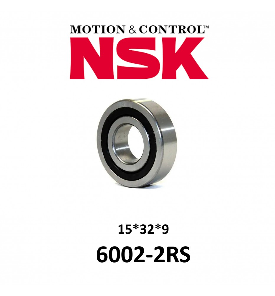 Rodamiento Sellado NSK 6002-2RS