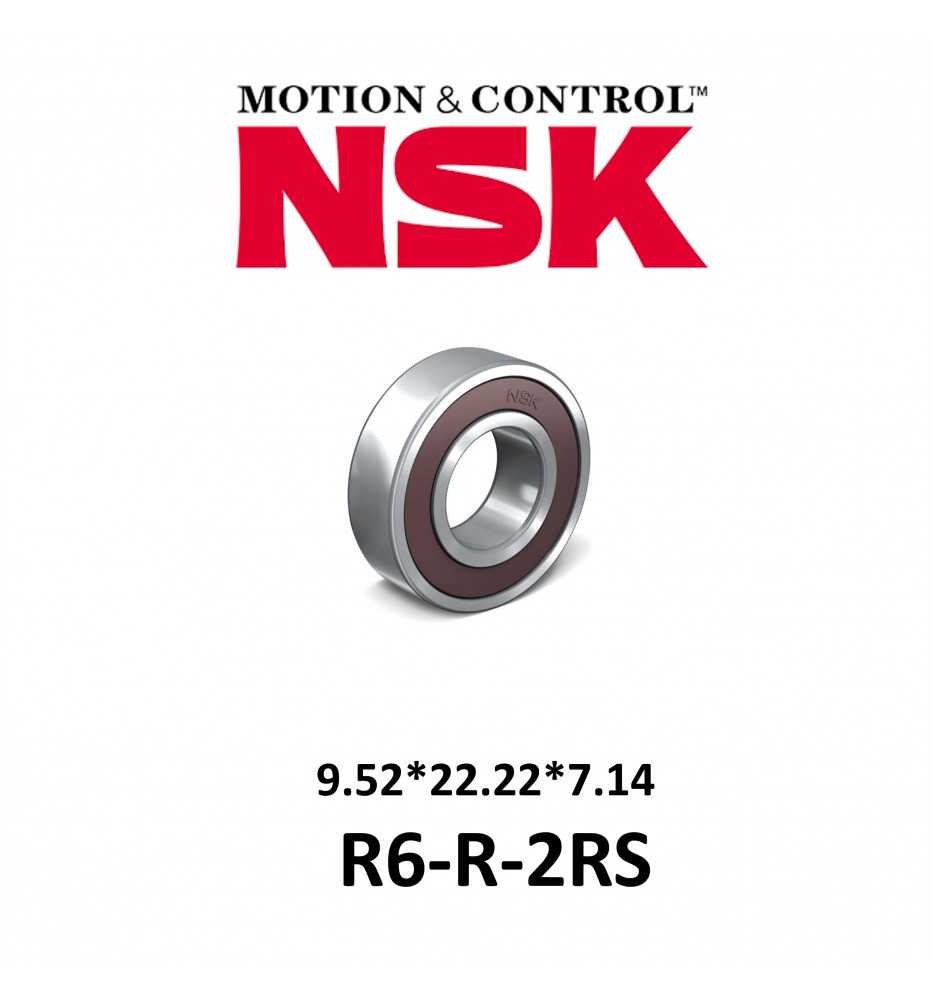 Rodamiento Sellado NSK R6-2RS