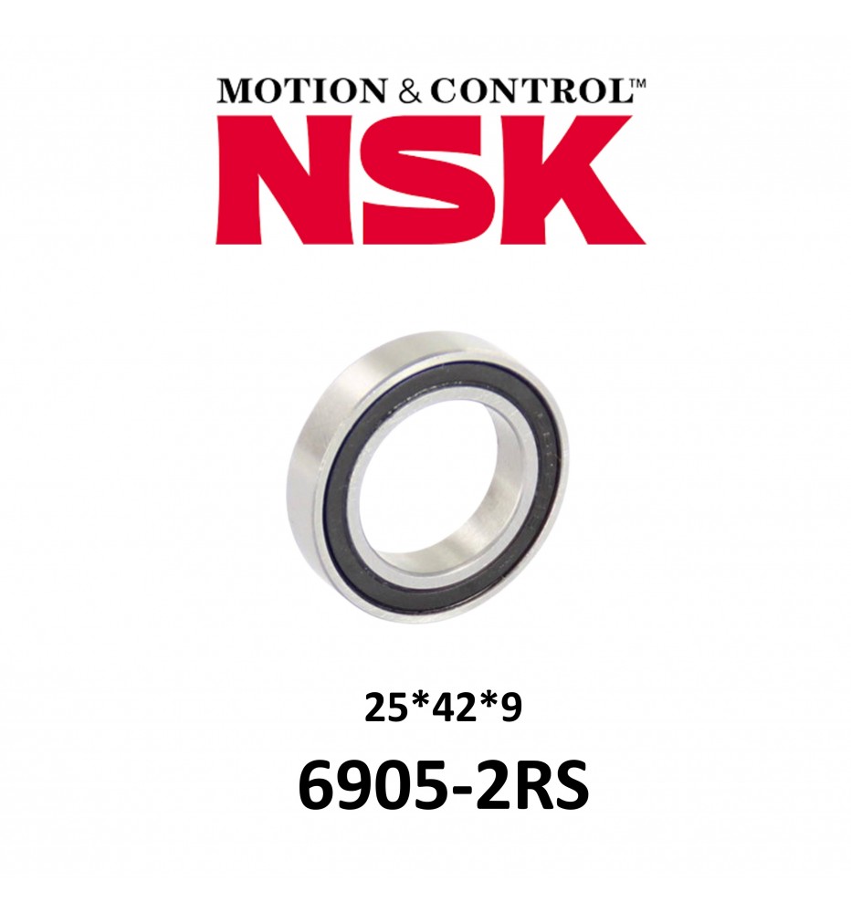 Rodamiento Sellado NSK 6905-2RS