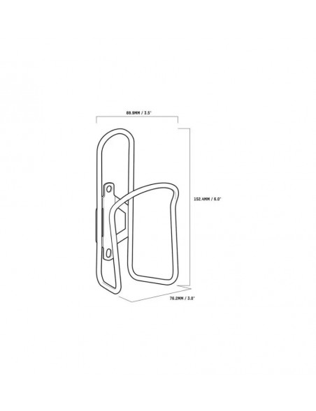 Porta Caramagiola Aluminio Blackburn