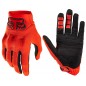 Guantes FOX BOMBER D3O LT-CE NARANJO FLUOR