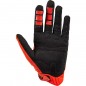 Guantes FOX BOMBER D3O LT-CE NARANJO FLUOR