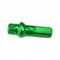 Niple Sapim Double Square Polyax 14g X 16mm Aluminio Green (1 Unidad)