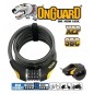Candado Espiral ON GUARD c/clave Doberman 185cms x 12mm Candado Espiral ON GUARD c/clave Doberman 185cms x 12mm