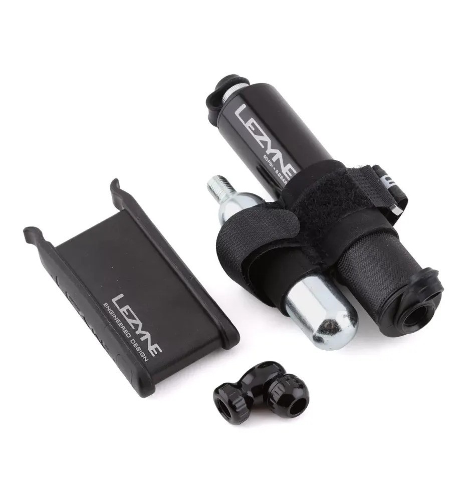 Kit Bombin Lezyne Pocket Drive Loaded Black