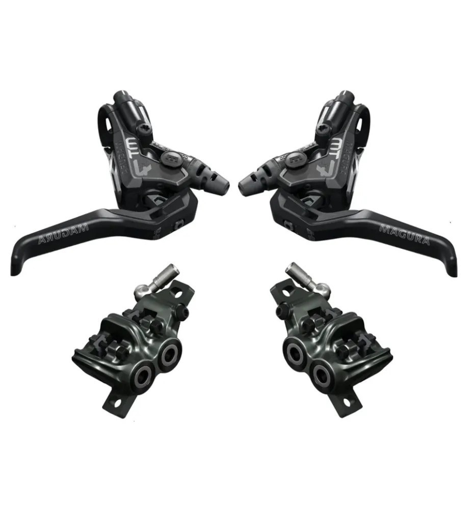 Set de Frenos MAGURA MT7 BRUNI LEVER BLACK/SILVER LTD