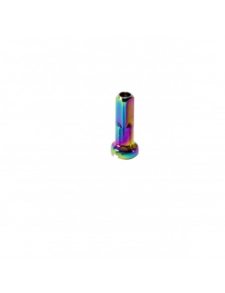 Niple Pillar 14g x 14mm Brass Tornasol (1 Unidad)