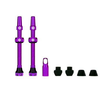 Set 2 Valvulas Tubeless Muc-Off 44mm Purple V2