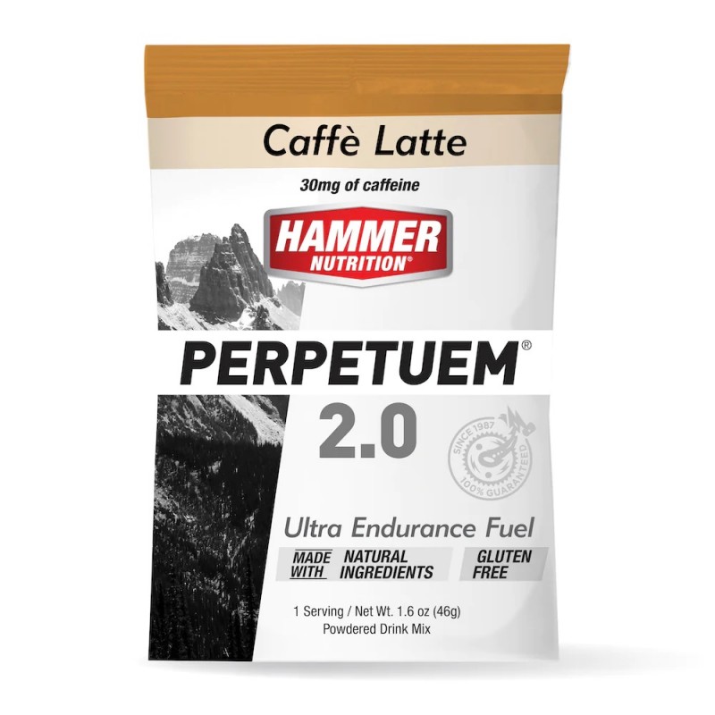 Energética Hammer PERPETUEM 2.0 Caffe Late 1 Sobre 46g (Con Cafeína)