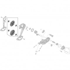 Roldanas Shimano XT RD-M8100/RD-M8120