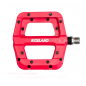 Pedales Rideland RD-Nylon Rojo Pedales Rideland RD-Nylon Rojo