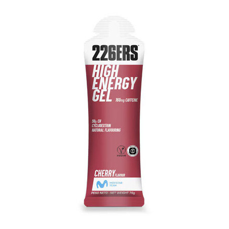 Gel HIGH ENERGY 226ERS 76g Cherry 160mg Cafeína