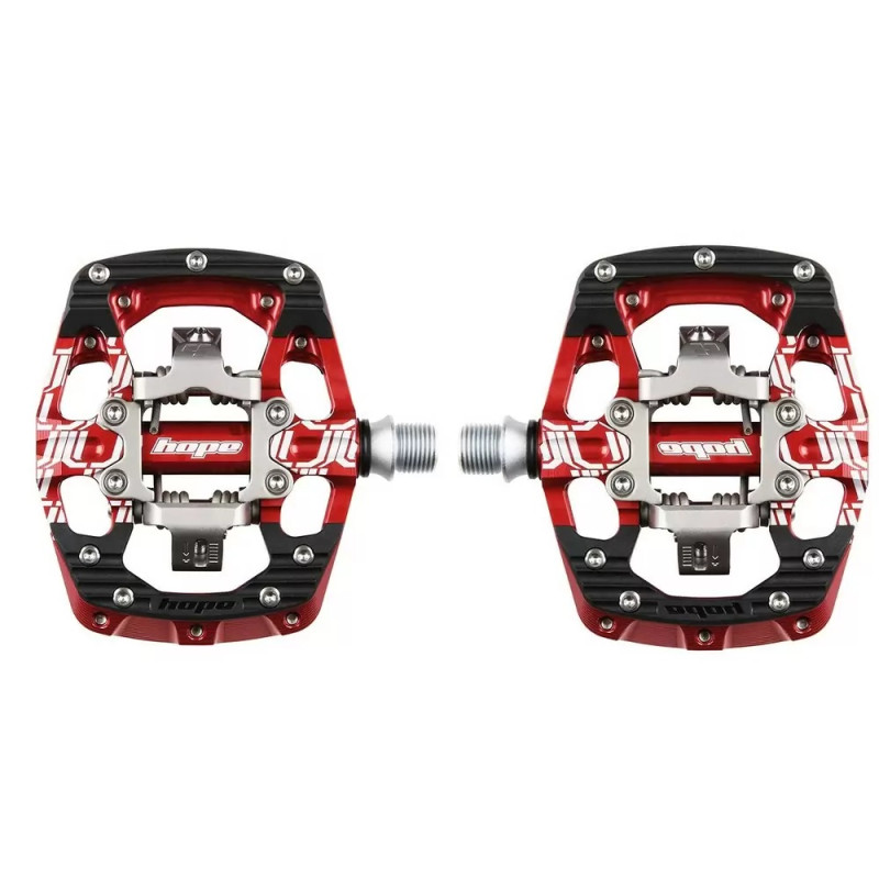 Pedales Hope Union GC Gravity Clip (Rojo) Pedales Hope Union GC Gravity Clip (Rojo)