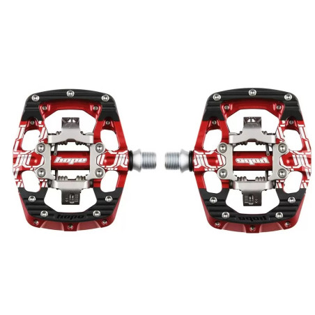 Pedales Hope Union GC Gravity Clip (Rojo)