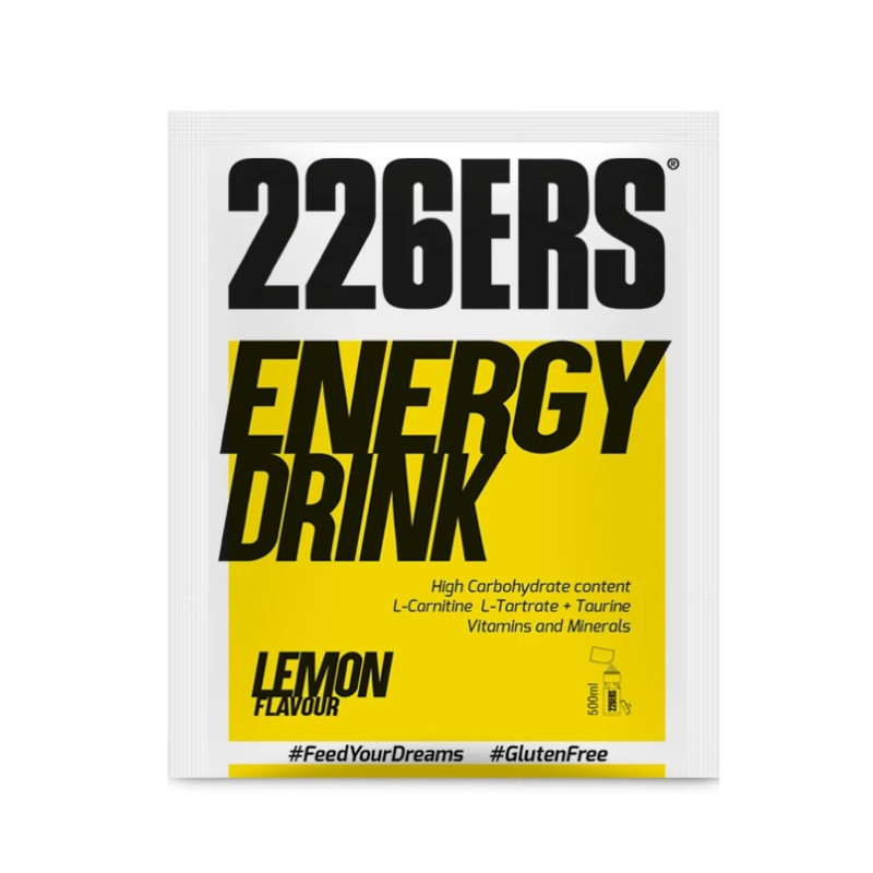 Monodosis ENERGY DRINK 226ERS 50g LIMÓN