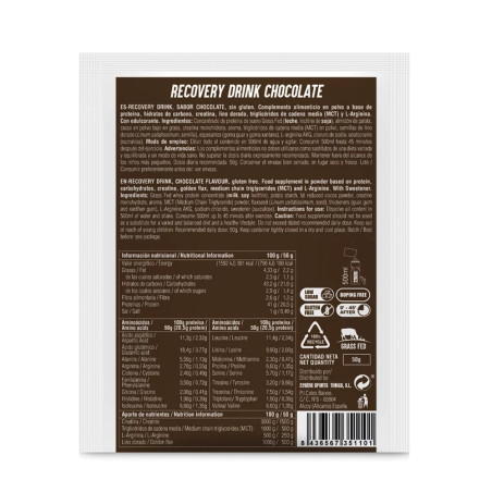 Monodosis RECOVERY DRINK 226ERS 50g Chocolate