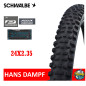 Neumatico Schwalbe HANS DAMPF TwinSkin TLR ADDIX 24x2.35