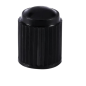 Tapa plástico Válvula Auto Black