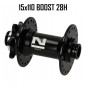 Maza Delantera Novatec D041SB-B15 28H 15x110mm Maza Delantera Novatec D041SB-B15 28H 15x110mm