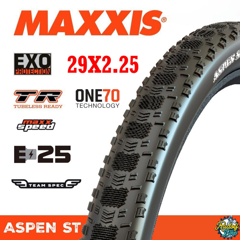 Neumático Maxxis ASPEN ST 29X2.25 MAXXSPEED/EXO/TR/ONE70