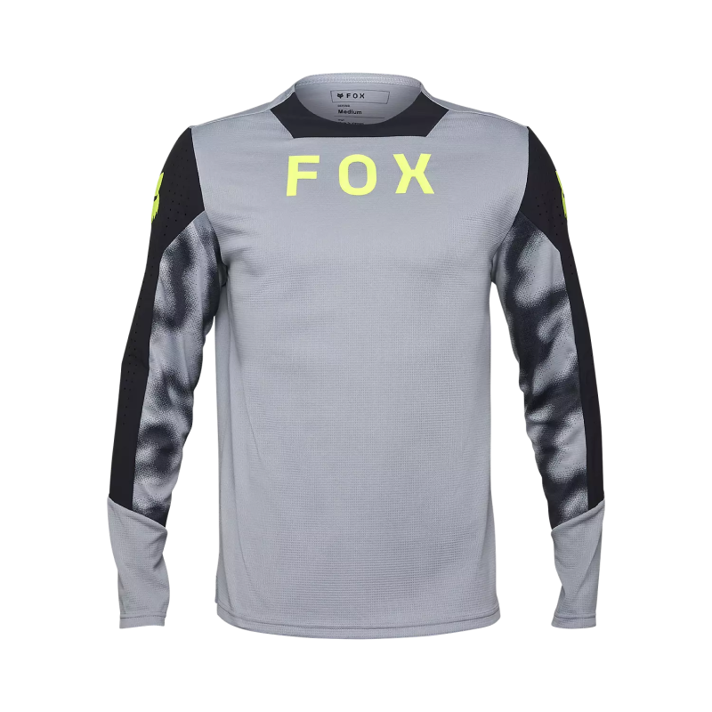 Jersey FOX DEFEND LS TAUNT STEEL GREY