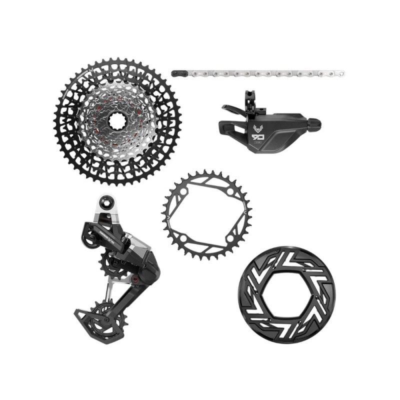 Grupo SRAM Eagle 90 E-MTB 104BCD 34T T-Type 12V Grupo SRAM Eagle 90 E-MTB 104BCD 34T T-Type 12V