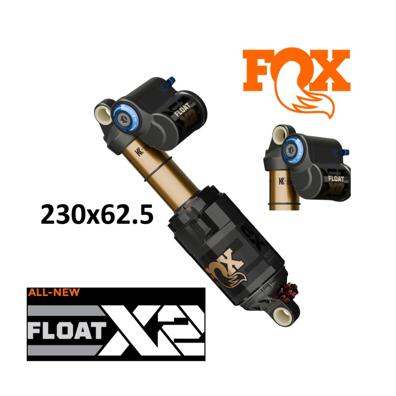 Shock FOX 2026 FLOAT X2 FS 2-POS-Adj Factory 230x62.5mm Shock FOX 2026 FLOAT X2 FS 2-POS-Adj Factory 230x62.5mm