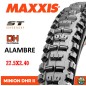 Neumático MAXXIS MINION DHR II ST/DH 27.5X2.40 ALAMBRE Neumático MAXXIS MINION DHR II ST/DH 27.5X2.40 ALAMBRE