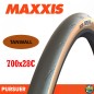 Neumático MAXXIS KEVLAR 700X28C PURSUER TANWAL Neumático MAXXIS KEVLAR 700X28C PURSUER TANWAL