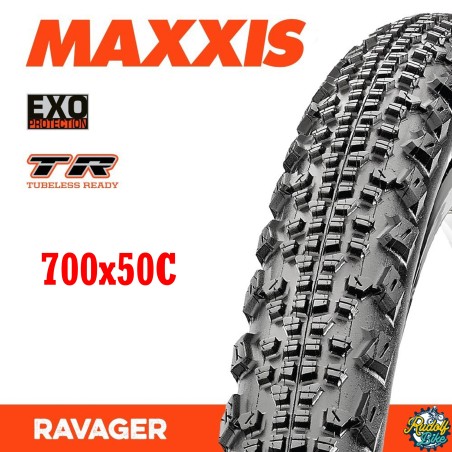 Neumático Maxxis RAVAGER 700x50c EXO/TR