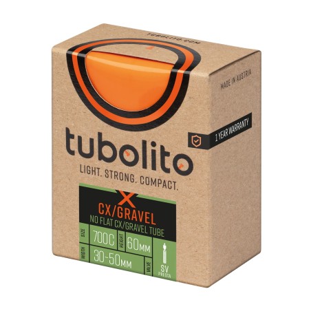 Camara Tubolito X-Tubo CX / Gravel 700x32/50mm 60mm V/F