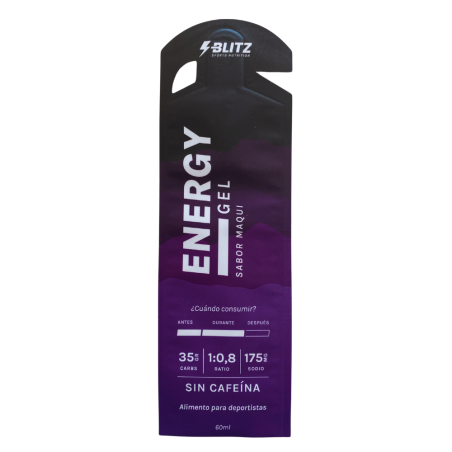 Gel Energético BLITZ MAQUI 60ml