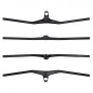 Manubrio Carbono TRIFOX RHB200 80mm BLACK GLOSSY