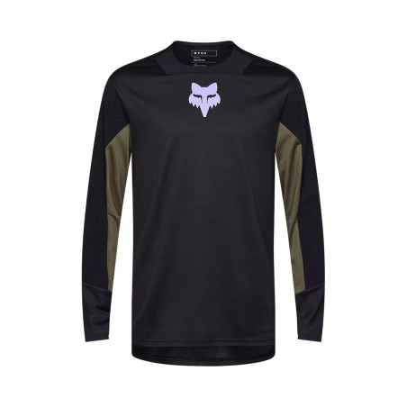Jersey FOX DEFEND LS PARK BLK