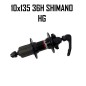 Maza Trasera ECLIPSE 36H Disco Sellada 10x135mm 8/9/10V Maza Trasera ECLIPSE 36H Disco Sellada 10x135mm 8/9/10V