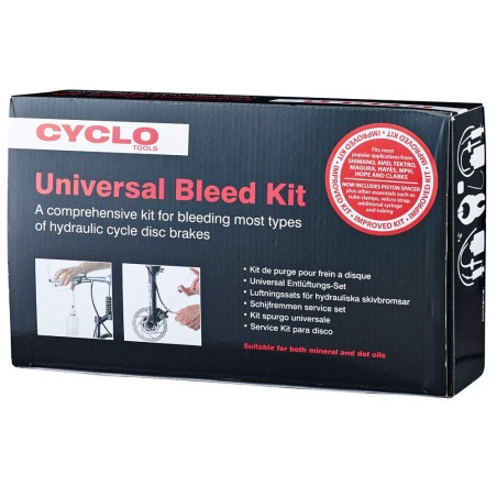 Kit sangrado de frenos multimarca Weldtite Cyclo