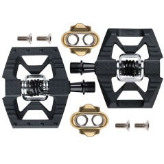 Pedales CRANK BROTHERS DOUBLE SHOT 1 BLACK /BLACK