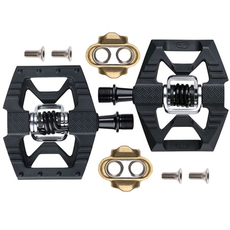 Pedales CRANK BROTHERS DOUBLE SHOT 1 BLACK /BLACK
