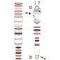 Kit de retenes RockShox Full Monarch B1 RL/C1 R/RT/RT3/D1 RT3