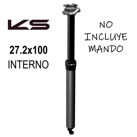 Dropper KS LEV Ci 27.2x100mm Interno S/Mando