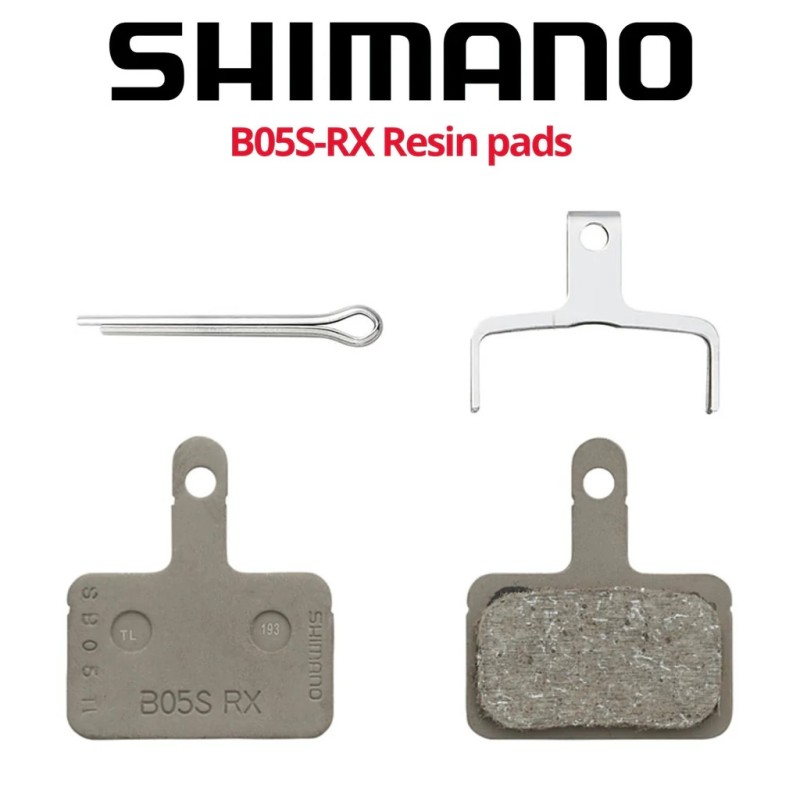 Pastillas de freno SHIMANO B05S-RX Resina Granel Pastillas de freno SHIMANO B05S-RX Resina Granel
