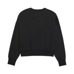 Polerón FOX CERRADO MUJER WORDMARK OVERSIZED CREW NEGRO