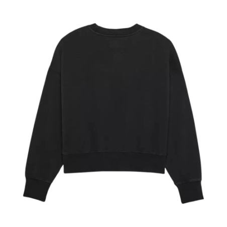 Polerón FOX CERRADO MUJER WORDMARK OVERSIZED CREW NEGRO