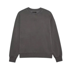 Polerón FOX CERRADO WORDMARK OVERSIZED CREW GRIS
