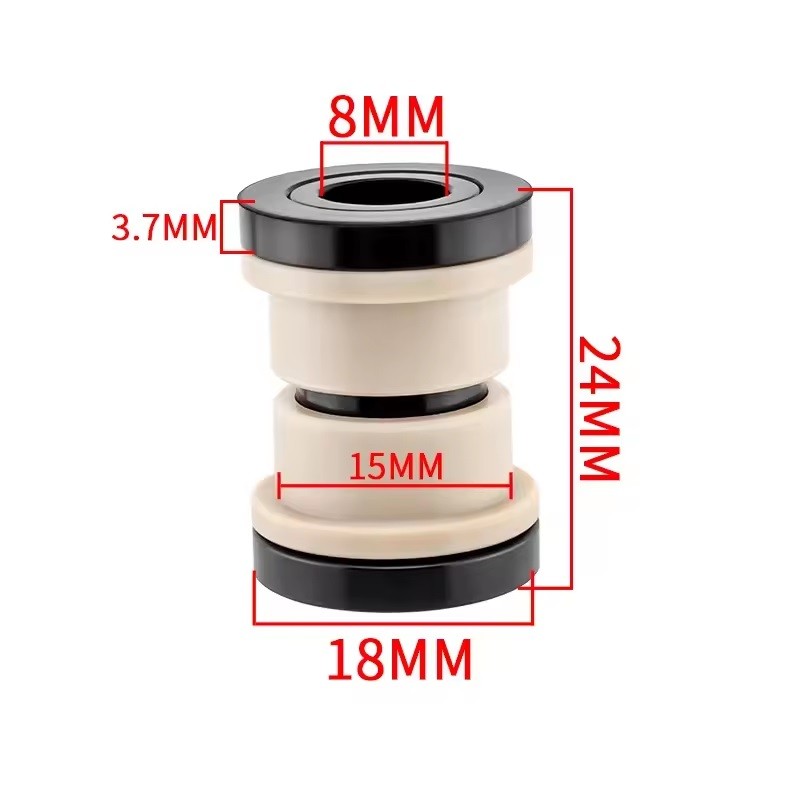 Kit de Bujes Shock MUQZI 8x24mm Kit de Bujes Shock MUQZI 8x24mm