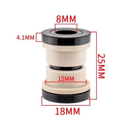 Kit de Bujes Shock MUQZI 8x25mm