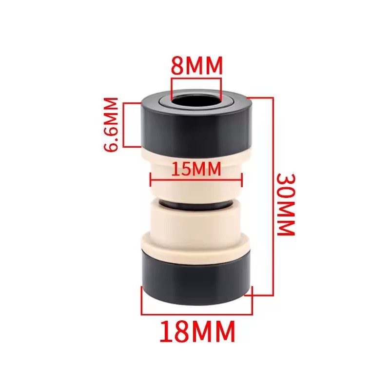 Kit de Bujes Shock MUQZI 8x30mm Kit de Bujes Shock MUQZI 8x30mm