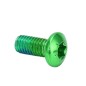 Perno Freno Disco Acero INOX M5x9mm Verde (1 Uni)